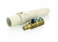 Leviton 16D40 16-Series, 600V, 400A, Single Pole, Cam Type, Male, Detachable Plug