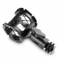 SMALLRIG Microphone Shock Mount with Cold Shoe Pinch for Camera Shoes and Boompoles 1859