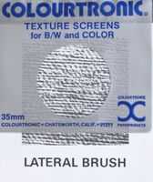 DARKROOM 35MM TEXTURE SCREEN FOR DARKROOM PRINTING,LATERAL BRUSH