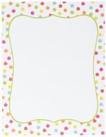 Great Papers! Circus Dots Letterhead, 8.5"x11", 80 Count (2012410)