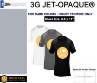 Neenah 3G Jet Opaque Heat Transfer Paper 8.5" x 11" (Pack of 10 sheets)