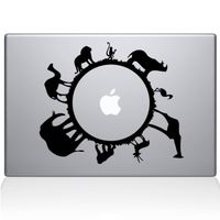 The Decal Guru Animal Planet MacBook Decal Vinyl Sticker - 13" MacBook Pro (2015 & Older) - Black (0193-MAC-13P-BLA)