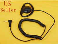 FYL 3.5MM Listen Only D Shape Earpiece Earhook For Motorola RLN4941A HT750 HT1250