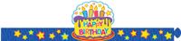 Eureka Classroom Supplies Happy Birthday Paper Party Hat, 32 pcs