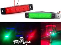 Tree Leds Boat Navigation Lights, Stern Lights for Boats, Marine Led Strip Lights for Boat Lights Bow and Stern, Navigation Lights for Boats Led, Kayak Lights, Port Starboard Light DC 12V Stripe Kit