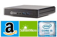 2018 HP EliteDesk 800 G2 Desktop Mini Business PC,Intel Quad-Core i5-6500T up to 3.1G,16G DDR4,240G SSD,VGA,DP,Win 10 Pro 64 bit-Multi-Language Support English/Spanish(Renewed)