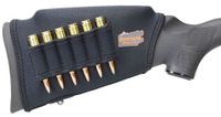 Beartooth Comb Raising Kit 2.0 - Premium Neoprene Gun Stock Cover + (5) Hi-density Foam Inserts - RIFLE MODEL (Black - Left Handed)