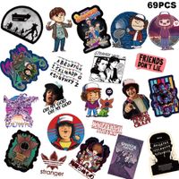 Decal Stickers 69 PCS Stranger Things Laptop Sticker Water Bottles Sticker Waterproof Vinyl Stickers Car Sticker Motorcycle Bicycle Luggage Decal Graffiti Patches Skateboard Sticker (Stranger Things)...