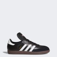 adidas Men's Samba Classic Soccer Shoe,Black/Running White,8 M US