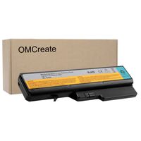 OMCreate Battery Compatible with Lenovo IdeaPad G460 G560 Z460 Z560 Z565, fits L09S6Y02 L09M6Y02 57Y6454 L09C6Y02 L10P6Y22 LO9S6Y02-12 Months Warranty [Li-ion 6-Cell]