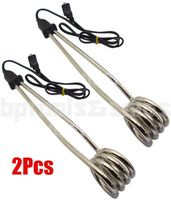 2-1350W-110V-Water-Heater-Portable-Electric-Immersion-Element-Boiler-Travel