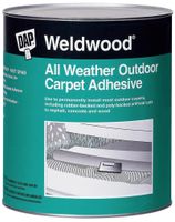 Dap 00442 Weldwood All-Weather Outdoor Carpet Adhesive, 1-Quart