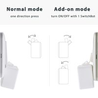 SwitchBot Smart Switch Button Pusher, No Wiring, Wireless App or Timer Control, Add SwitchBot Hub compatible with Alexa, Google Home, HomePod, IFTTT