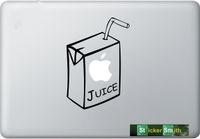Apple Juice Box Macbook Decal Mac Decal Macbook Pro Laptop Sticker Vinyl Decal Mac Apple Skin 13 15 17