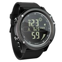 LOKMAT Sports Digital Smart Watch - Women Men Waterproof Bluetooth Smart Wrist Watch, Smartwatch with Walking Calories,Remote Camera, Call/SNS/SMS Reminder for iOS and Android(Black)