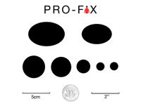 Down Jacket Repair Patches Black (Self-Adhesive)