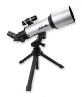 Carson SkyRunner 16x-133x Power 70mm Short Tube Wide Angle Refractor Telescope (SV-350)