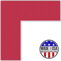 15x24 Cardinal / Rouge Custom Mat for Picture Frame with 11x20 opening size (Mat Only, Frame NOT Included)