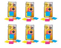 Post-it Super Sticky Full Adhesive Notes, 2X Sticking Power, 2 in x 2 in Size, Rio de Janeiro Collection, 8 Pads/Pack (F220-8SSAU) (6)