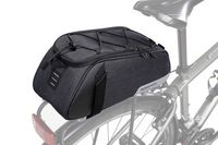 Roswheel Bike Rear Seat Bag, Bicycle Backseat Bag Cycling Pannier Rear Rack Trunk Bag Chest Bag Water Resistant 7L Massive Capacity for Outdoor Traveling Hunting Commuting (Black)