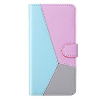Lomogo Leather Wallet Case for Galaxy J6+ (J6 Plus) Core with Stand Feature Card Holder Magnetic Closure, Shockproof Flip Case Cover for Samsung Galaxy J6+ - LOBXI020143 Blue