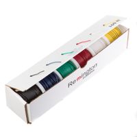 Remington Industries 26UL1007STRKIT100 UL1007 26 AWG Gauge Stranded Hook-Up Wire Kit, 300V, 0.0190" Diameter, 100' Length