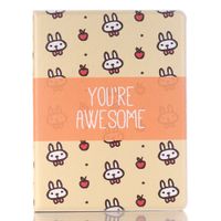 iPad Air Screen Protector Cover,Meiliio Shockproof Cartoon Cute PU Leather Lightweight Cover with Pencil Holder & Card Slots Smart Folio Stand Case with Auto Sleep/Wake for 9.7 inch iPad Air/Air 2