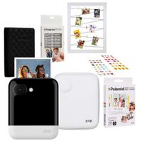 Polaroid POP 2.0 2 in 1 Instant Print Digital Camera (White) Starter Bundle with Eva Case