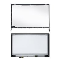 LCDOLED Compatible 15.6 inch FullHD 1080P LED LCD Display Touch Screen Digitizer Assembly + Bezel Replacement for Lenovo Edge 15 80H1