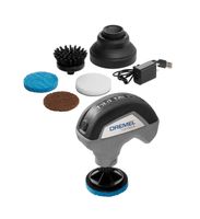 Dremel Versa Cleaning Tool- Grout Brush- Bathroom Shower Scrub- Kitchen & Bathtub Cleaner- Power Scrubber for Tile, Pans, Stoves, Tubs, Sinks Auto, Grills- PC10-02