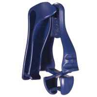 Ergodyne Squids 3405MD Metal Detectable Glove Grabber with Belt Clip Mount, Deep Blue