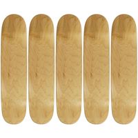 Moose 8.5" Blank Skateboard Deck Natural 7-Ply Canadian Maple
