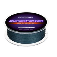 KastKing Superpower Braided Fishing Line,Low-Vis Gray,6 LB,327 Yds