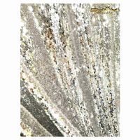 ShiDianYi Mermaid Silver Backdrop 7FTx7FT Reversable Sequin Curtains Backdrops for Photographers 84''x84'' Table Cloth Rectangular -0906S