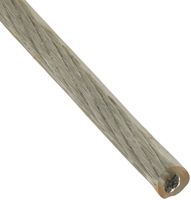 8 Gauge Power Ground Cables - 250 ft., 10mm² Silver-Tinned Oxygen Free Copper Cable, Multi-Strand Construction, Ideal for High-Powered Systems w/ Durable Translucent Jacket - GSI GPC8SL250 (SILVER)