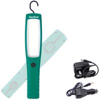 AmeriLuck Cordless LED Work Light, Rechargeable with Hanging Hooks & Magnets, 10W Super Bright 1000 Lumens (3 Modes)