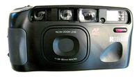 Ricoh Shotmaster Zoom Super 35mm Film Camera with 38-80mm Macro Zoom Lens