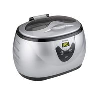 Ukoke, UUC06S, Ultrasonic Cleaner, Professional Ultrasonic Jewelry Cleaner with Timer, Portable Household Ultrasonic Cleaning Machine, Eyeglasses Denture Cleaner, 0.6L, Sliver