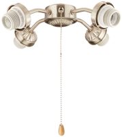 Emerson Ceiling Fans F440BS 4-Light Arm Fitter in Brushed Steel