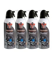 Falcon Compressed Gas (152a) Disposable Cleaning Duster 4 Count, 10 oz. Can (DPSXL4T) (2 Pack(4 Count))