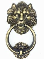 UniDecor Large Antique Lion Door Knocker Lion Head Door Handle