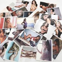 Tvoip 50Pcs/Set Sexy Beauty Girls DIY PVC Waterproof Sticker for Laptop Phone Case Skateboard Bicycle Sexy Stickers