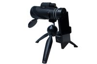 Monocular Telescope 12x50 High Power Waterproof Better Prism BAK4 with Phone Mount & Tripod Monocular Compact Fogproof Shockproof Scope FMC Monoculars for Birdwatching, Hiking, Wildlife, Concerts