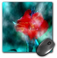 3dRose LLC 8 x 8 x 0.25 Inches Calla in The Mist Mouse Pad (mp_7160_1)