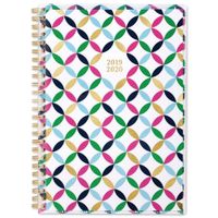 2019-2020 Academic Planner, Cambridge Weekly & Monthly Appointment Book, 5-1/2" x 8-1/2", Small, Customizable, Blair Geo (1184G-201A)