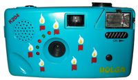 Holga K204 Blue Original Noise Making 35mm Film Camera ...