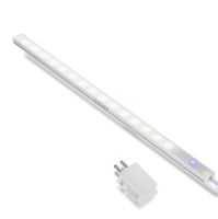 ASOKO Dimmable LED Under Couter Lighting, Touch Switch Cabinet lights, 4000K, 300Lm, USB Powered LED Light Bar, Super Slim Counter Lights.(New Version with Plug)