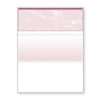 DocuGard Burgundy Marble Top Check, 8.5 x 11 Inches, 24 lb, 500 Sheets, 1 Check Per Sheet (04503)