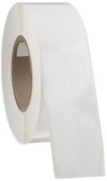 Brady THT-106-423 2" Width x 300' Height, B-423 Permanent Polyester, Gloss Finish White Thermal Transfer Printable Label