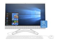 2019 Flagship HP 24 All-in-One 23.8" Full HD IPS Touchscreen Business Desktop, Intel Pentium Silver Quad-Core J5005 up to 2.8GHz 8GB DDR4 128GB SSD 1TB HDD USB 3.1 DVD-RW 802.11ac Bluetooth 4.2 Win 10